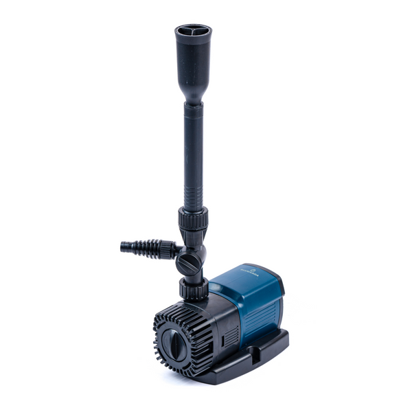 BluFlow Control 2.800 - Adjustable Fountain Pump - 18 Watt - With Fountain Set