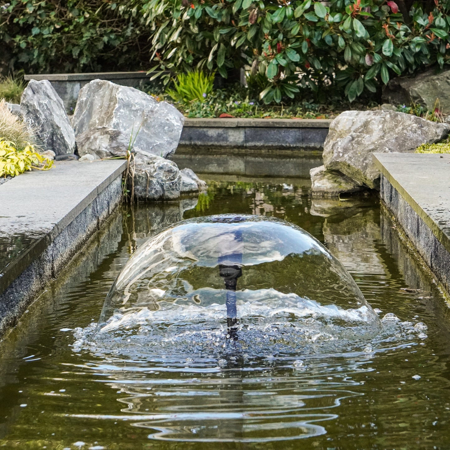 BluFilter 3611 – Teichpumpe mit Filter, 11W UV-c und Springbrunnen