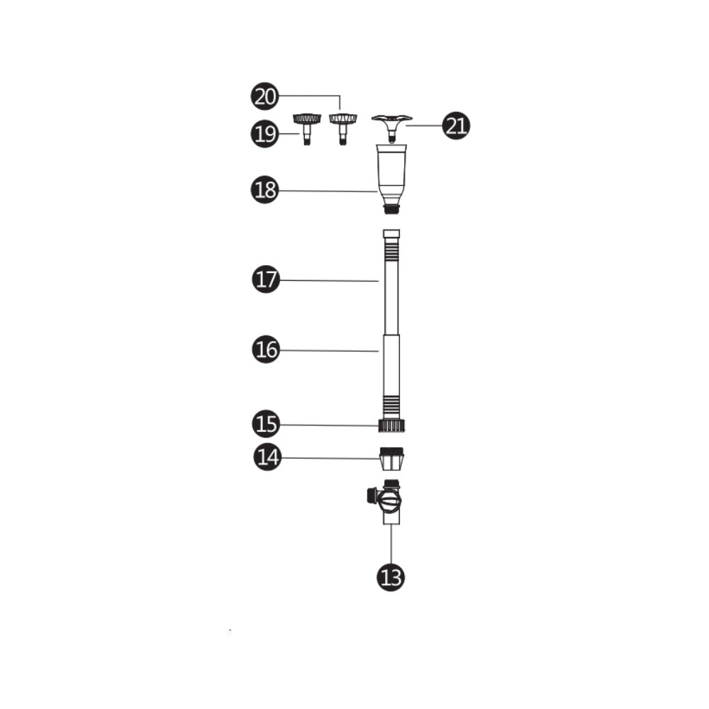 BluFilter 1011 & 2011 - Fountain kit (Spare Part 13-21)