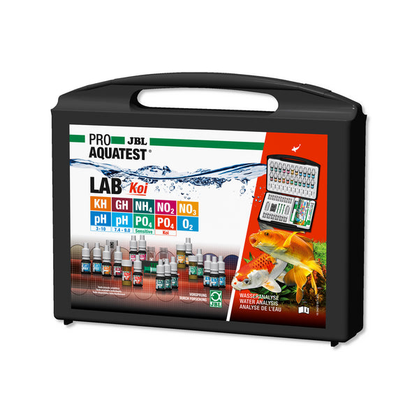 JBL ProAquaTest Lab Koi – Erweitertes Testkit für Koiteiche und erfahrene Teichliebhaber