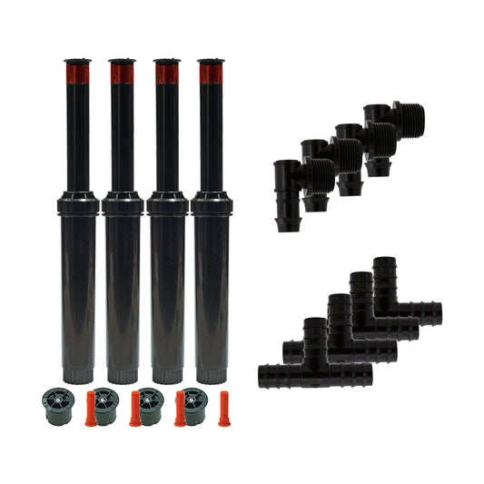 Versenkregner R5 Erweiterungsset - 4er Set inkl. Verbindungsstücken