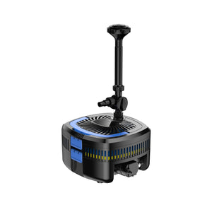 BluFilter 3611 – Teichpumpe mit Filter, 11W UV-c und Springbrunnen